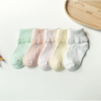5 Pair/Pack Colorful Baby Knee High Socks for Boys and Girls (0-6 Years)