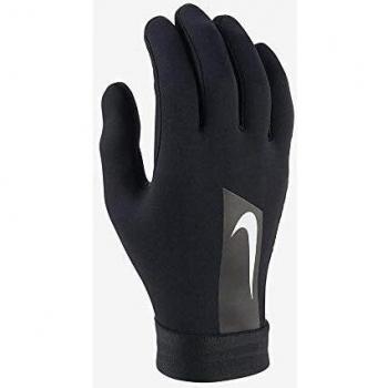 Nike NK ACDMY HPRWRM Fußball‑Handschuhe, Schwarz/Weiß, Größe S