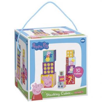 PEPPA PIG Blokkies Stapelblokken 10 stuks