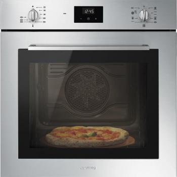 SMEG FORNO INCASSO TERMOVENTIL.2MAN.DISPLAY 65LT 60CM INOX SF6400PZX 8017709324995