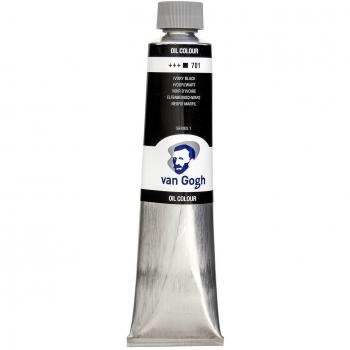 Royal Talens Van Gogh Oil Paint in Ivory Black