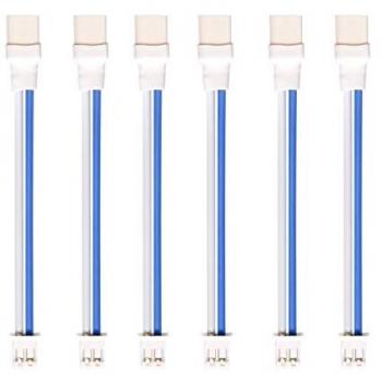 Câbles adaptateurs pour batterie BT2.0 1S 300mAh avec connecteur banane 1.0mm