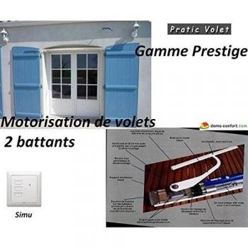 Motorisation Radio Simu pour Volets Battants