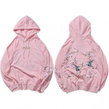 Sudadera de Algodón Suelta con Capucha para Otoño