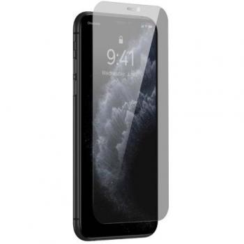 Baseus Pellicola in Vetro Nero per iPhone 11 Pro Max