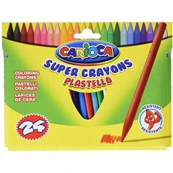 CARIOCA plastello plasticeras de larga duracion 12/24 colores