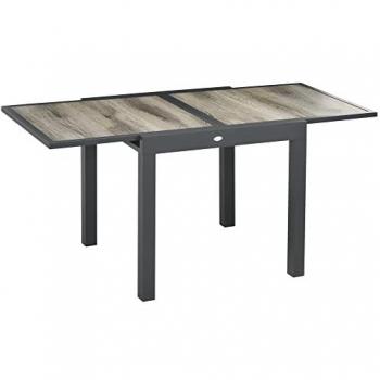 Table Imitation Bois OutSunny