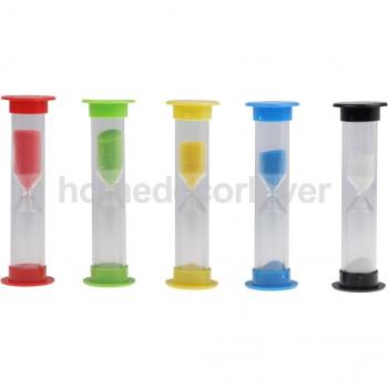 Colorful Plastic Sand Clock Set