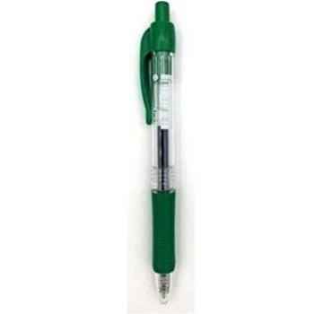 A PLUS Stylo Bille Encre Gel Rétractable Pointe 0,7mm Encre Vert