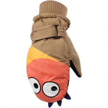Manoplas de esquí para niños, a prueba de viento, cálidas, impermeables, 5 a 12 años