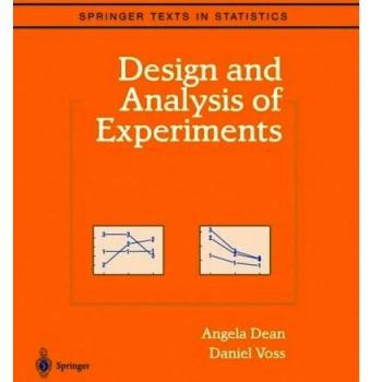 Design and Analysis of Experiments