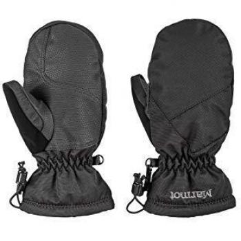 Marmot Mitts de Ski Garçon Glade Hardshell Imperméables Noir L