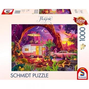 Schmidt Spiele: 1000 Teile Wüsten-Camping Puzzle