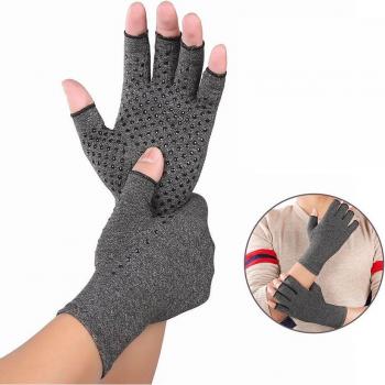 Copper Fiber Hand Therapy Gloves for Pain Relief