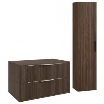 Mobile Sottolavabo 60 cm Noce Marrone – Colonna Rimini