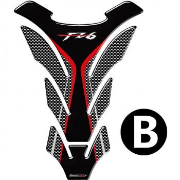 Visgaler 3D Calcomanía de Tanque para Yamaha FZ6