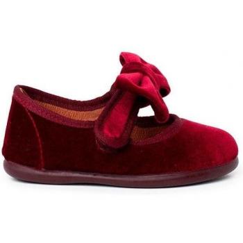 Zapatos de bebé niña de terciopelo con cierre adherente