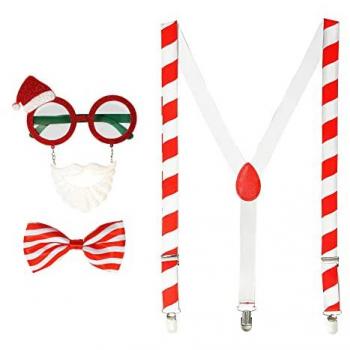 Máscara de Natal em Látex com Chapéu