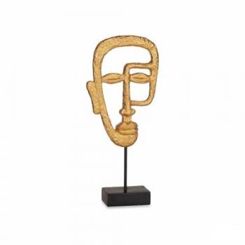 Figurines Multicolores Visages Dorés – Pack de 4 pièces