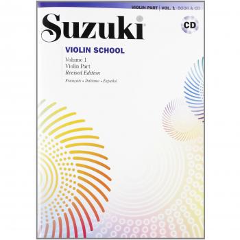 SUZUKI-Escuela 1º para Violin (Edicion Revisada) (Ed.Española) (Inc.CD)