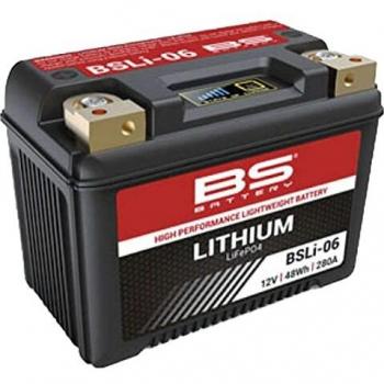 Motorradbatterie 12 V BSLi‑06 Li‑Ion – „Sans Entretien“