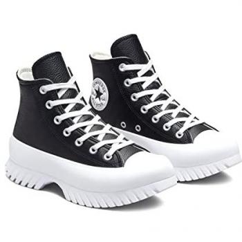Converse Chuck Taylor All Star Lugged 2.0, Sneakers Altas de Cuero Negro