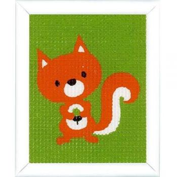 Mini Squirrel Yarn Project – Vervaco Tapestry Pack