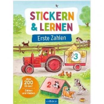 Stickern & Lernen – Erste Zahlen: Über 200 Sticker – Zählen und Kleben | Pädagogisch wertvoller Stickerspaß ab 5 Jahren