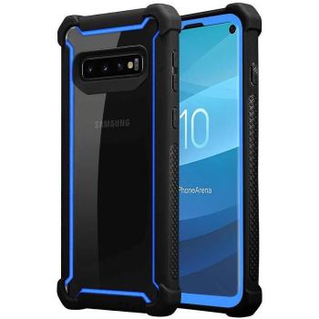 Custodia Protettiva per Samsung Galaxy S10 Plus con Bordo in Silicone TPU