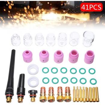 Stubby Gas Lens Kit with Pyrex Cups for WP-17/18/26