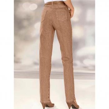 Helline Jean Broderie Poches Rembourrées – Nuance Chamois