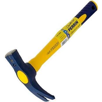Marteau de coffreur Outils Perrin Manche composite tri matière Bleu 10.350 Kg