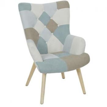 Sedia Design Helsinki Patchwork Blu – The Home Deco Factory