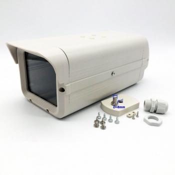 External Security Camera Protective Housing Aluminum Gray 275*109*93mm