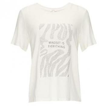 S.Oliver T-Shirt mit glitzernden Akzenten