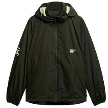 Superdry Green Logo Windbreaker Casual XXL