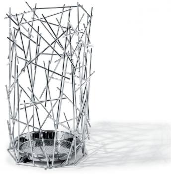 Alessi FC07 Blow Portafiori in Acciaio Inox Cromato