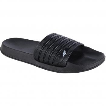 Chanclas de playa 4F, negras para hombre