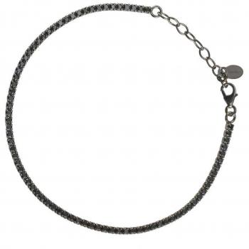 Pulsera de Lujo Itemporality en Lago Plateado y Baño de Rutenio (Referencia: SBR-602-000-05)