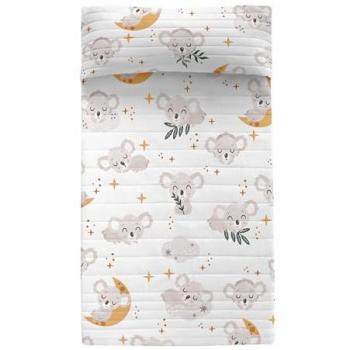 Couvre-lit enfant Baby Koala 100% Coton Multicolore 180x260 cm