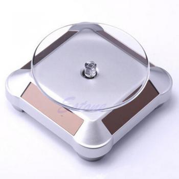 Solar-Powered Jewelry Display Stand