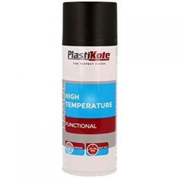 PlastiKote 400ml High Temperature Black Paint