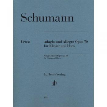 Adagio und Allegro op. 70 für Klavier und Horn in F