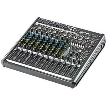 Mackie FX12 V2 – 12‑Kanal-Mixer, 4‑Band EQ, 6‑Buss‑Ausgänge