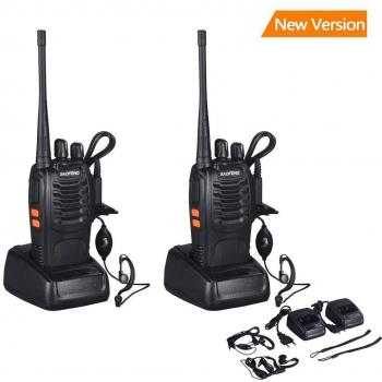 Baofeng BF-888S Funkgerät, Walkie-Talkie 16 Kanäle CTCSS