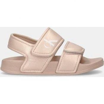 Calvin Klein Jeans Klett-Sandalen V1A2-82062-0376 M Rosa