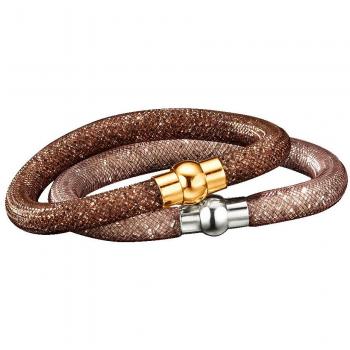 Damen 2‑teiliges Armbandset Golden Style – Rocaill‑Schmuck