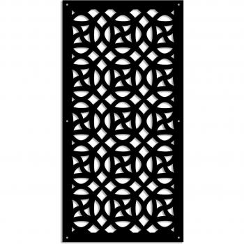 Pannello Parasole Signorbit Canterbury 50x150 Nero
