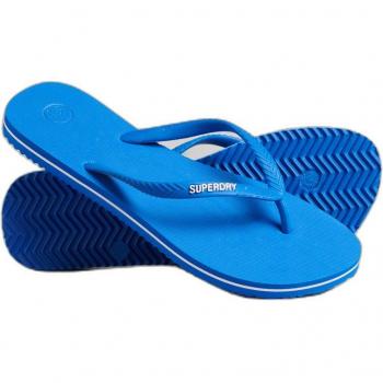 Femme Tongs Superdry Vintage Bleu – Taille 40/41