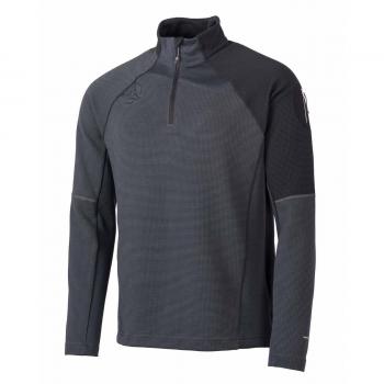 Camiseta de Manga Larga Ternua Lemik 1/2 Zip Hombre Gris Ballena M